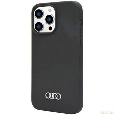 Etui Audi Silicone Case na iPhone 14 Pro - czarne