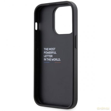 Etui BMW Grip Hot Stamp na iPhone 14 Pro Max - czarne