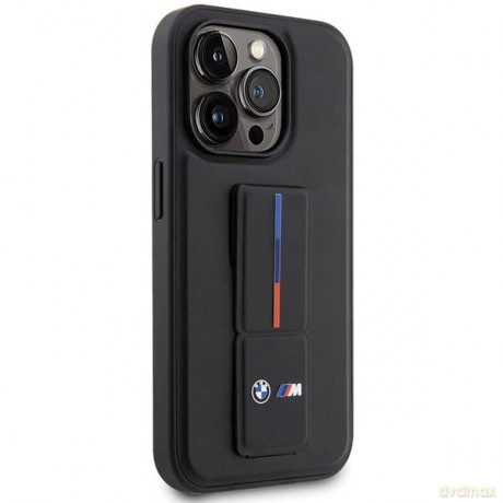 Etui BMW Grip Hot Stamp na iPhone 14 Pro Max - czarne