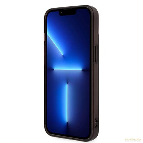 Etui BMW IML Tricolor Stripe na iPhone 14 - czarne