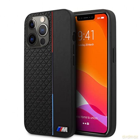 Etui BMW M Collection Triangles na iPhone 13 Pro Max - czarne