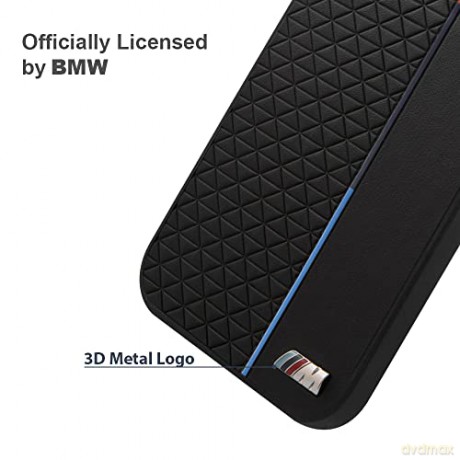 Etui BMW M Collection Triangles na iPhone 13 Pro Max - czarne