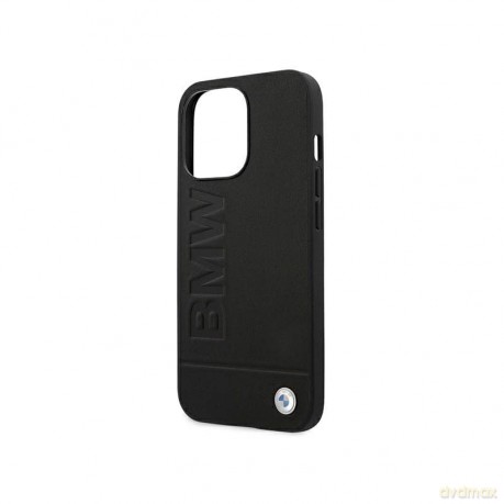 Etui BMW Signature Logo Imprint na iPhone 13 Pro Max - czarne