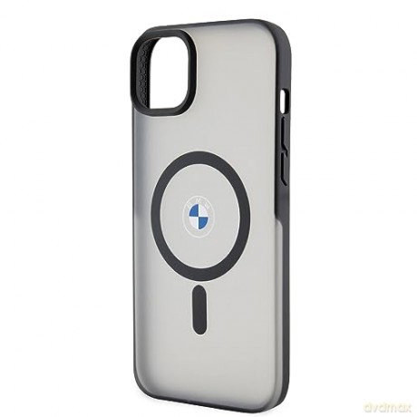 Etui BMW Signature MagSafe na iPhone 14 Plus - czarne