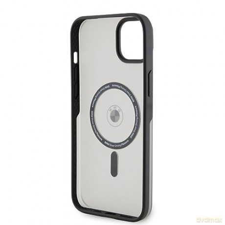 Etui BMW Signature MagSafe na iPhone 14 Plus - czarne