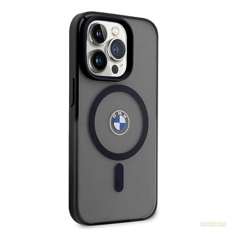 Etui BMW Signature MagSafe na iPhone 14 Pro Max - czarne