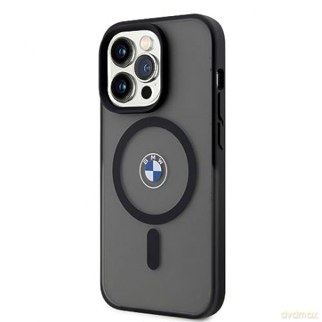 Etui BMW Signature MagSafe na iPhone 14 Pro Max - czarne