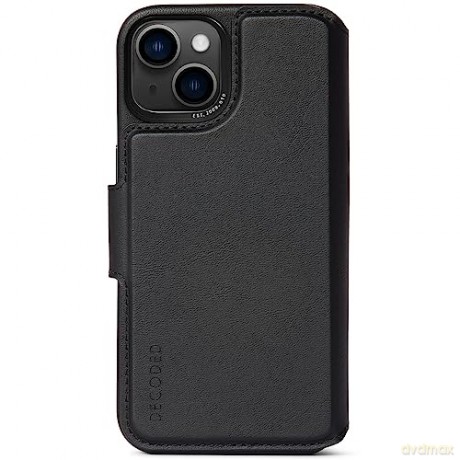 Etui Decoded Detachable Wallet Case skórzane z MagSafe do iPhone 14 Plus - czarne