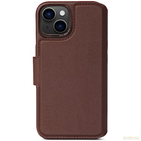 Etui Decoded Detachable Wallet Case skórzane z MagSafe do iPhone 14 Pro Max - brązowe