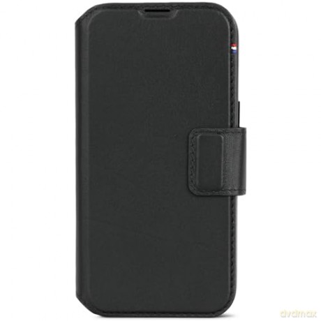 Etui Decoded Detachable Wallet Case skórzane z MagSafe do iPhone 15 - czarne