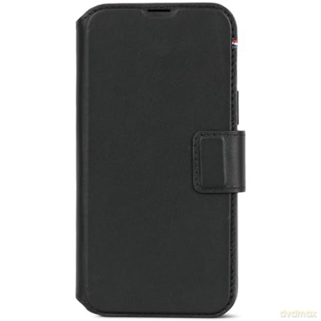 Etui Decoded Detachable Wallet Case skórzane z MagSafe do iPhone 15 Plus - czarne