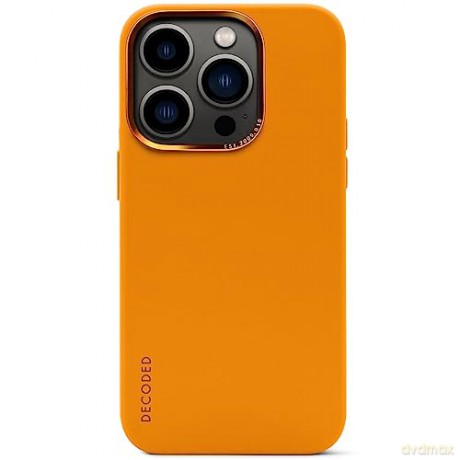 Etui Decoded Silicone Back Cover silikonowe z MagSafe do iPhone 14 Pro Max - pomarańczowe