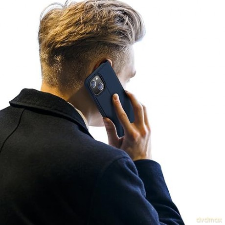 Etui do iPhone 15 Plus pokrowiec z klapką i portfelem Dux Ducis Skin Pro - niebieskie