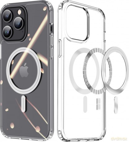 Etui do iPhone 15 Pro Max z MagSafe Dux Ducis Clin - przezroczyste