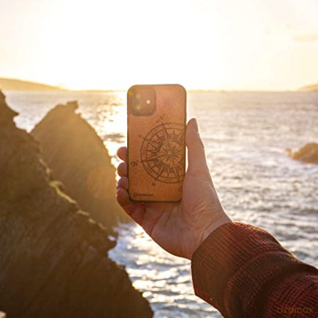 Etui drewniane na iPhone 13 Bewood Traveler Merbau