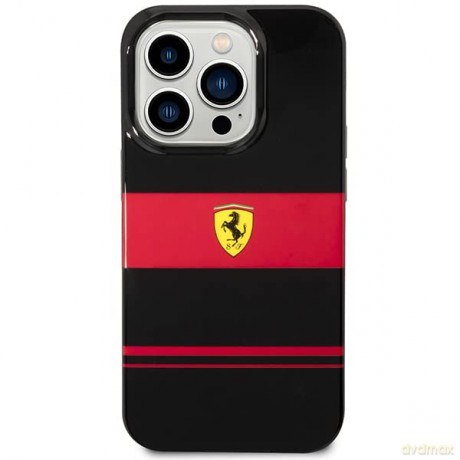 Etui Ferrari IMD Combi Magsafe na iPhone 14 Pro Max - czarne