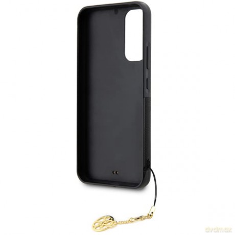 Etui Guess 4G Charms Collection na Samsung Galaxy A34 5G - brązowe