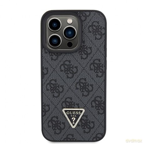 Etui Guess Crossbody 4G Metal Logo do iPhone 15 Pro - czarne