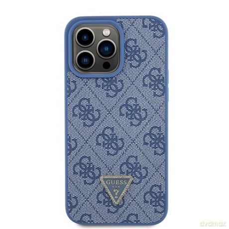 Etui Guess Crossbody 4G Metal Logo do iPhone 15 Pro Max - niebieskie