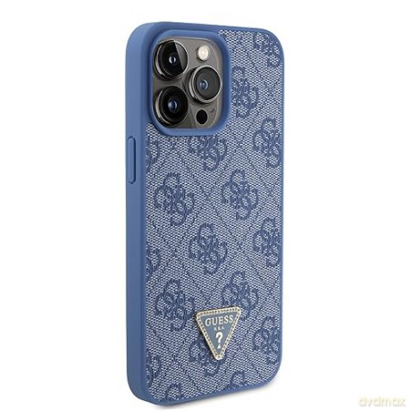Etui Guess Crossbody 4G Metal Logo do iPhone 15 Pro Max - niebieskie