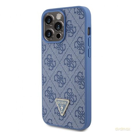 Etui Guess Crossbody 4G Metal Logo do iPhone 15 Pro Max - niebieskie