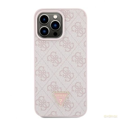 Etui Guess Crossbody 4G Metal Logo do iPhone 15 Pro Max - różowe