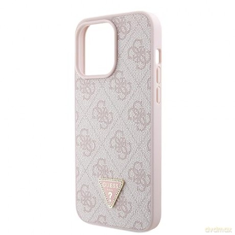 Etui Guess Crossbody 4G Metal Logo do iPhone 15 Pro Max - różowe