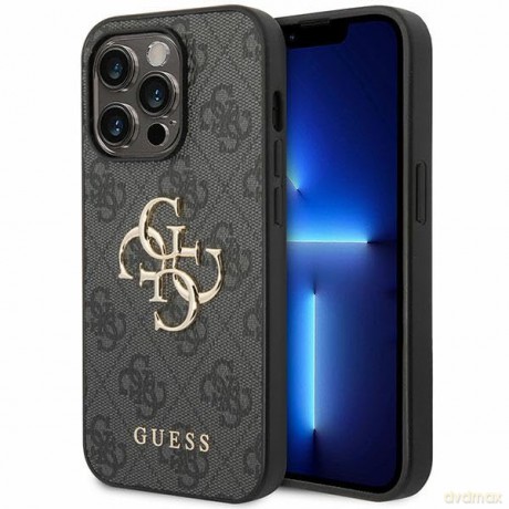 Etui Guess GUHCP15L4GMGGR do iPhone 15 Pro - szare