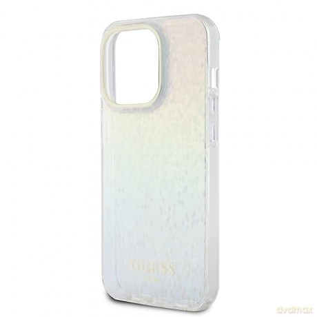 Etui Guess IML Faceted Mirror Disco Iridescent na iPhone 15 Pro - wielokolorowe