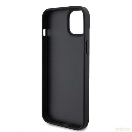Etui Guess Leather 4G Diamond Triangle do iPhone 15 - czarne
