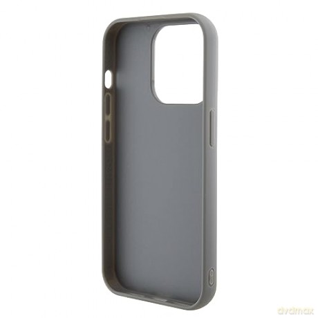 Etui Guess Sequin Script Metal na iPhone 15 Pro Max - srebrne