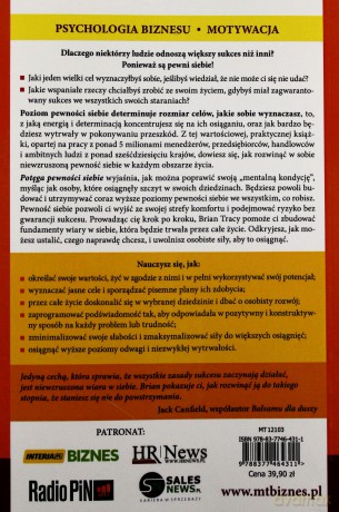 Potęga pewności siebie - Brian Tracy [KSIĄŻKA]