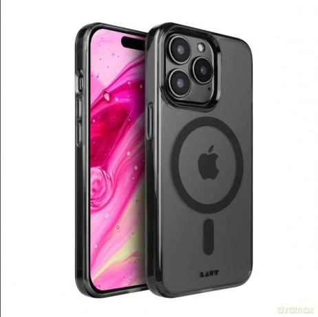 Etui LAUT Crystal Matter z MagSafe do iPhone 14 Pro Max - czarne