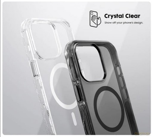 Etui LAUT Crystal Matter z MagSafe do iPhone 14 Pro Max - czarne