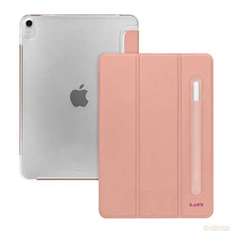 Etui LAUT Huex Folio z uchwytem do Apple Pencil do iPad 10.9" 10G - różowe