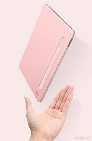Etui LAUT Huex Folio z uchwytem do Apple Pencil do iPad 10.9" 10G - różowe