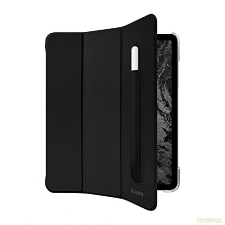 Etui LAUT Huex Folio z uchwytem do Apple Pencil do iPad Pro 12.9" 4/5/6G - czarne