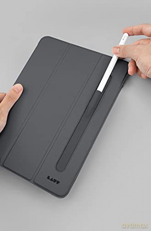 Etui LAUT Huex Folio z uchwytem do Apple Pencil do iPad Pro 12.9" 4/5/6G - różowe