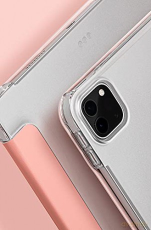 Etui LAUT Huex Folio z uchwytem do Apple Pencil do iPad Pro 12.9" 4/5/6G - różowe