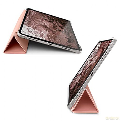 Etui LAUT Huex Folio z uchwytem do Apple Pencil do iPad Pro 12.9" 4/5/6G - różowe