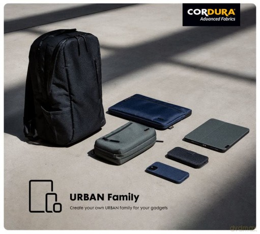 Etui LAUT Urban Protect Cordura z MagSafe do iPhone 14 Plus - czarne
