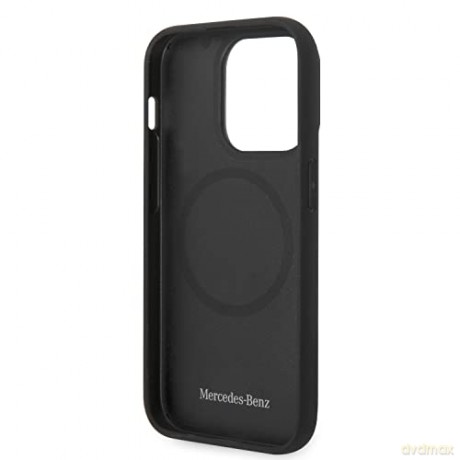 Etui Mercedes Dynamic Line na iPhone 14 Pro - czarne