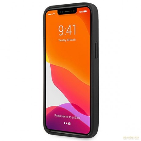 Etui Mercedes Leather Urban do iPhone 15 Pro - czarne