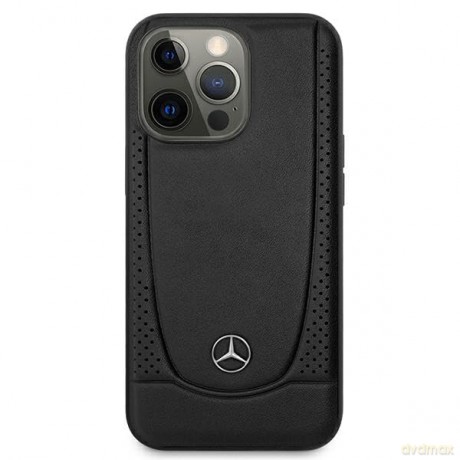 Etui Mercedes Leather Urban do iPhone 15 Pro - czarne