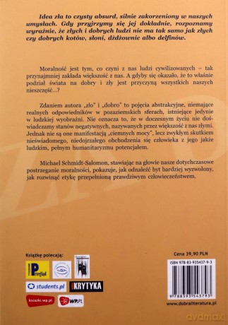 Poza dobrem i złem - Michael Schmidt-Salomon [KSIĄŻKA]
