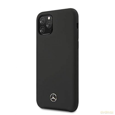 Etui Mercedes Silicone Line na iPhone 11 Pro hardcase - czarne