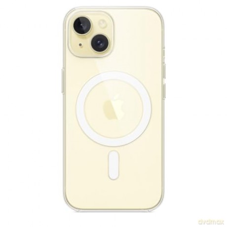 Etui silikonowe Apple Clear Case MT203ZM/A MagSafe do iPhone 15 - przezroczyste