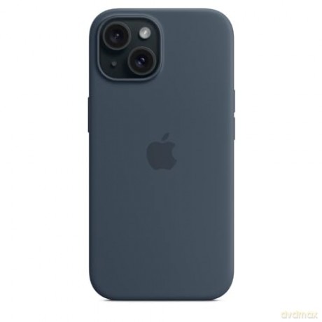 Etui silikonowe Apple Silicone Case MT0N3ZM/A MagSafe do iPhone 15 - storm blue