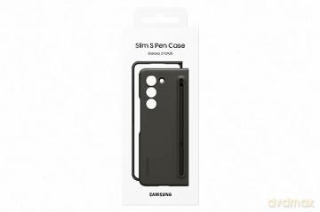 Etui silikonowe do Samsung Galaxy Z Fold 5 Slim Case + rysik - czarne
