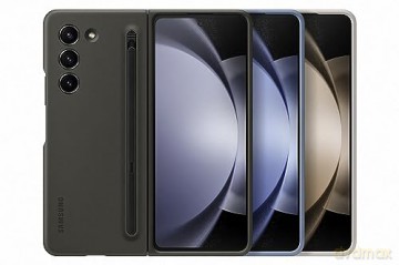 Etui silikonowe do Samsung Galaxy Z Fold 5 Slim Case + rysik - czarne